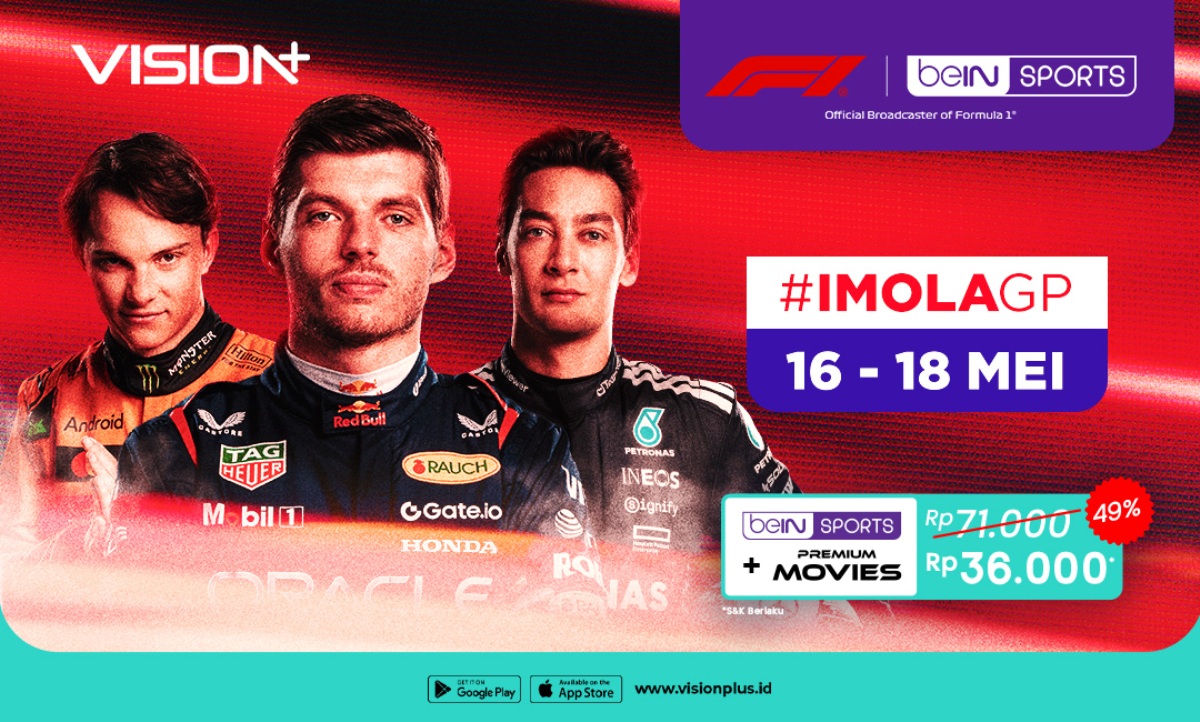 Jadwal dan Link Live Streaming F1 GP Emilia Romagna 2025 di Vision+, Klik di Sini!